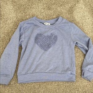 Splendid Lavender Heart Pullover